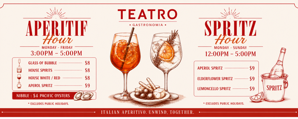 Aperitif Hours : Spritz Hours